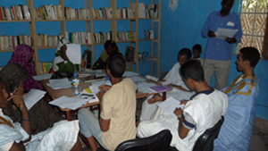 Ateliers conte en Mauritanie