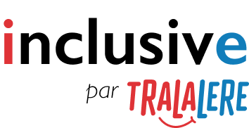 Logo du site Inclusive par Tralalere porteur du projet conte-moi qui rassemble de nombreux contes traditionnels francophones