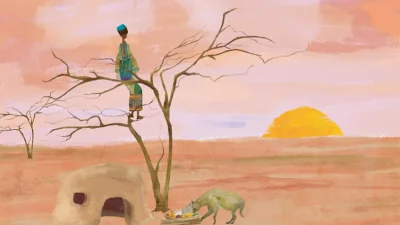 aveugleethyene L'hyène et l'aveugle